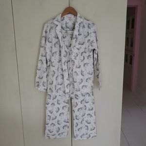 La Vie En Rose Unicorn 2 Piece Pajama Set L